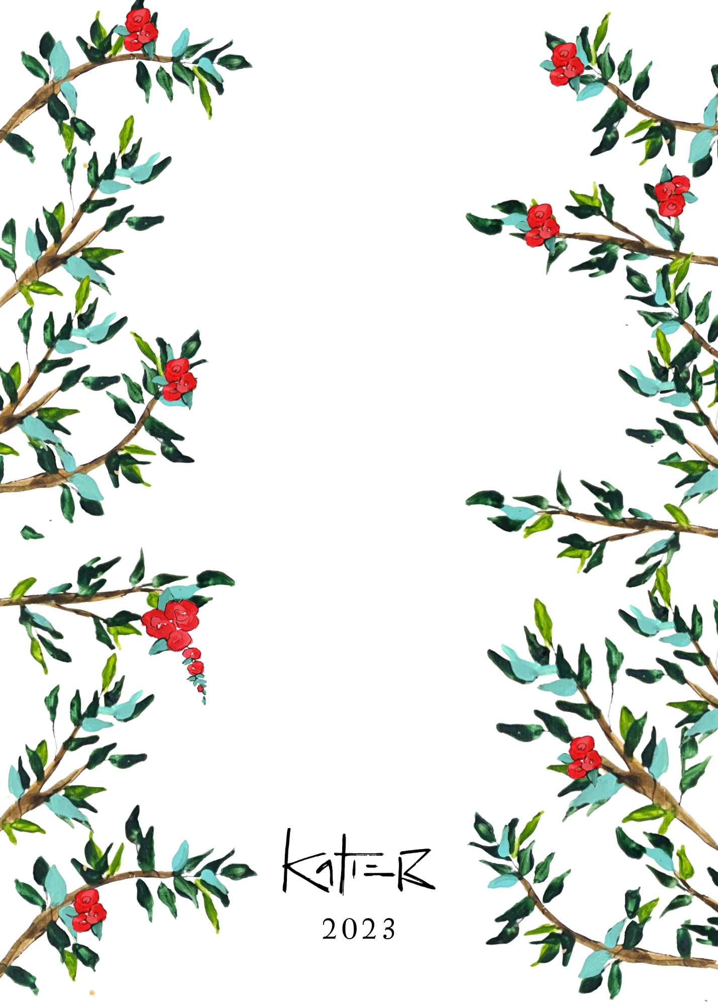 CHRISTMAS REINDEER CARD